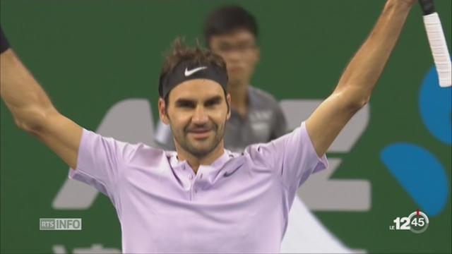 Tennis: Roger Federer bat Rafael Nadal et remporte le tournoi de Shanghaï