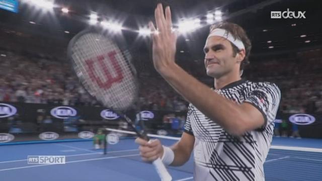 Tennis- Open d'Australie: Roger Federer n'a fait qu'une bouchée de Tomas Berdych au 3ème tour