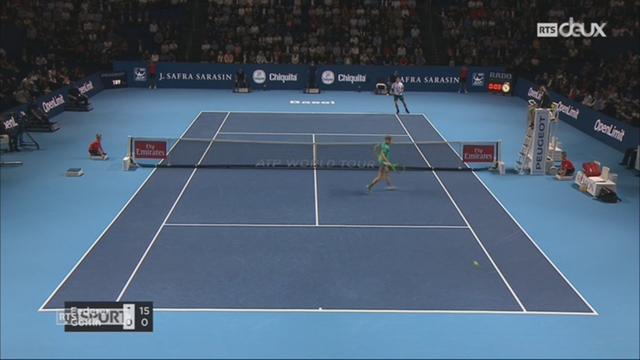 Tennis-Swiss Indoors: Federer se qualifie facilement en finale