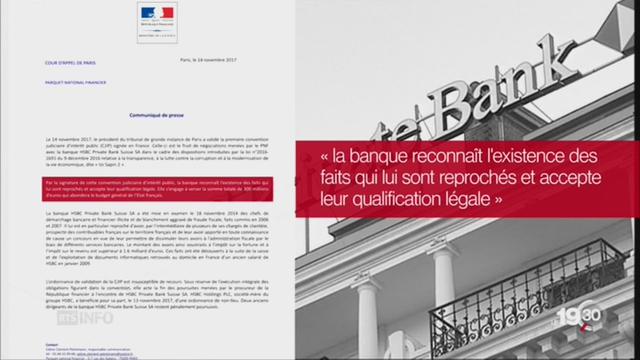 France: HSBC Suisse évite le tribunal