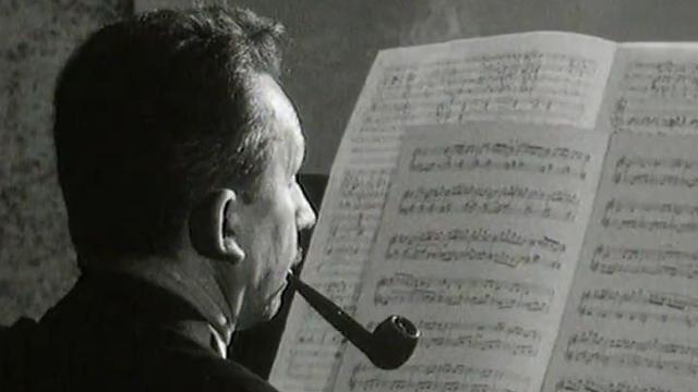 La pipe du compositeur Julien-François Zbinden. [RTS]
