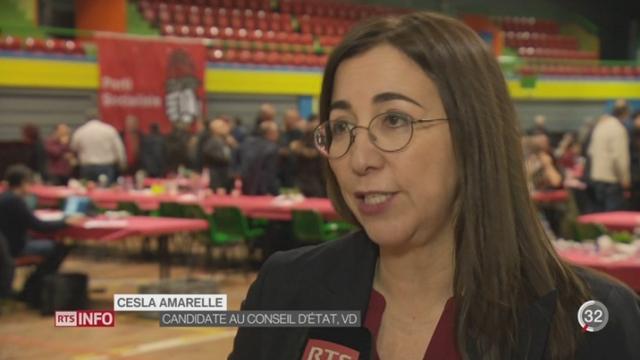 Le PS vaudois désigne Cesla Amarelle candidate au Conseil d'Etat