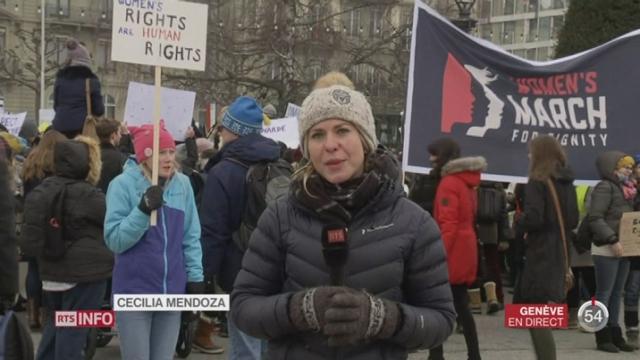 GE-Marche des femmes pour la dignité: le point avec Cecilia Mendoza à Genève