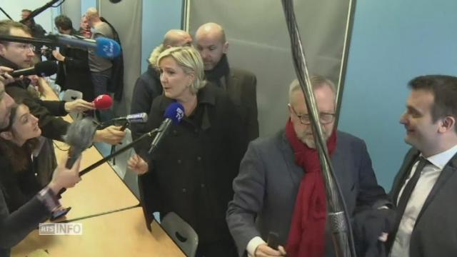 Marine Le Pen dénonce une "cabale politique"