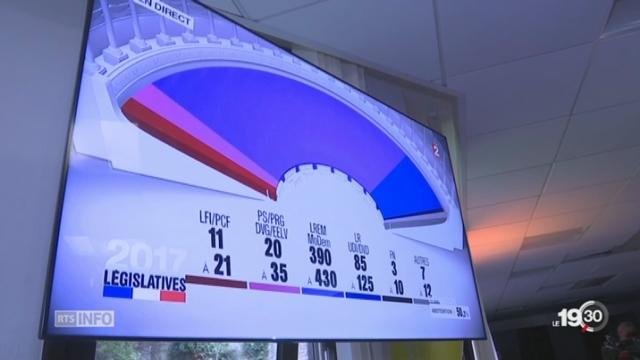 En France, abstention historique pour les élections législatives