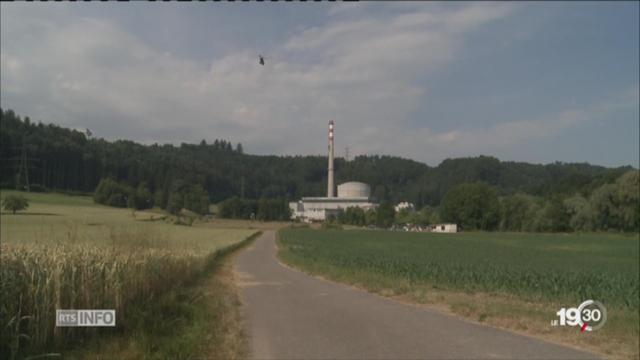Suisse: des centrales nucléaires surveillées par hélicoptères