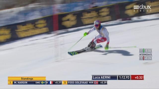 Aspen (USA), Slalom 2e manche: Luca Aerni (SUI)