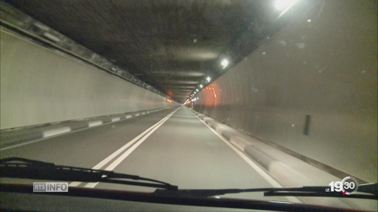 Le tunnel du grand-Saint Bernard est fermé pour réfection