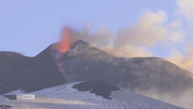 L'Etna est entré en éruption