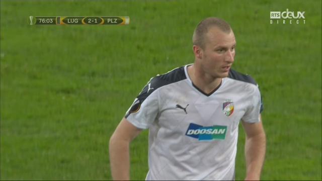 Ligue Europa, Gr. G, FC Lugano - Viktoria Plzen (2-1): Krmencik 76e