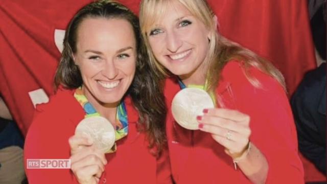 Timea et sa médaille olympique