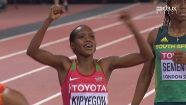 Mondiaux, 1500m: Faith Kipyegon (KEN) devient championne du monde au terme d'un incroyable finish