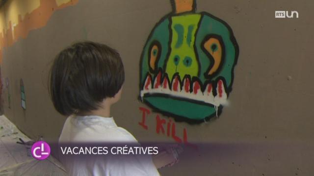 A Lausanne, les jeunes peuvent s’initier aux graffitis