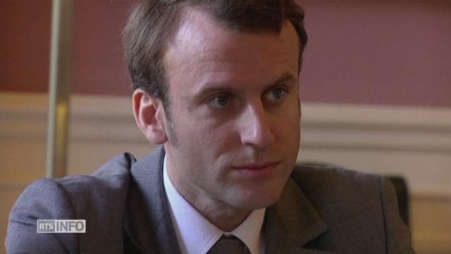 Portrait d'Emmanuel Macron