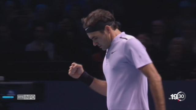Tennis - Masters de Londres: Federer reste invaincu