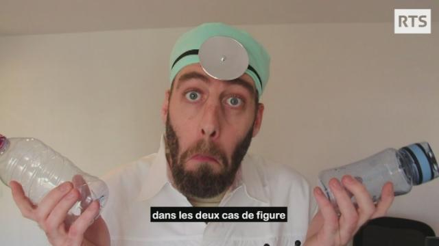 Se servir d'une bouteille en plastique comme d'une gourde? (66)