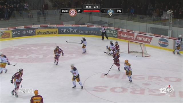 Hockey: Genève s'est inclinée face à Zoug