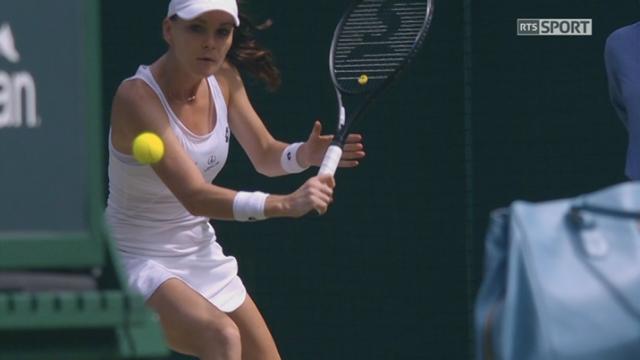 Wimbledon, 3e tour: Radwanska (POL) - Bacsinszky (SUI) 3-6 6-4