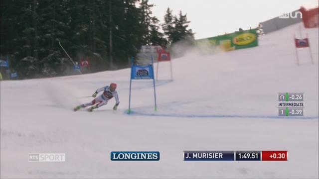 Ski - Géant d'Alta Badia: Justin Murisier termine 4ème