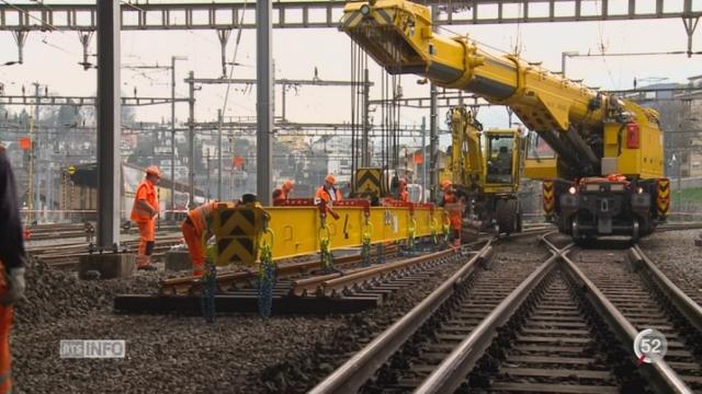 Lucerne: le déraillement ferroviaire a occasionné de gros dégâts