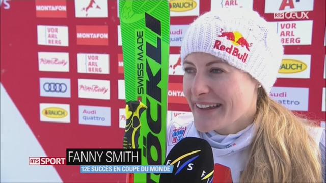 Skicross: Fanny Smith gagne son douzième succès en Coupe du monde