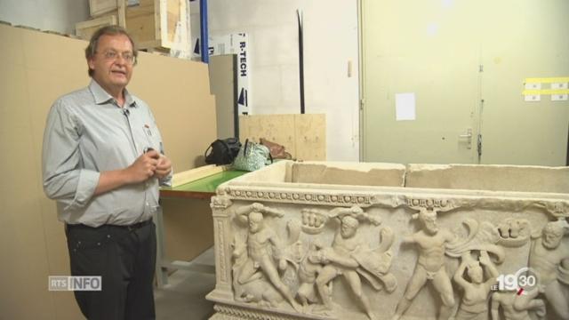 Archéologie: l'incroyable saga d'un sarcophage exceptionnel