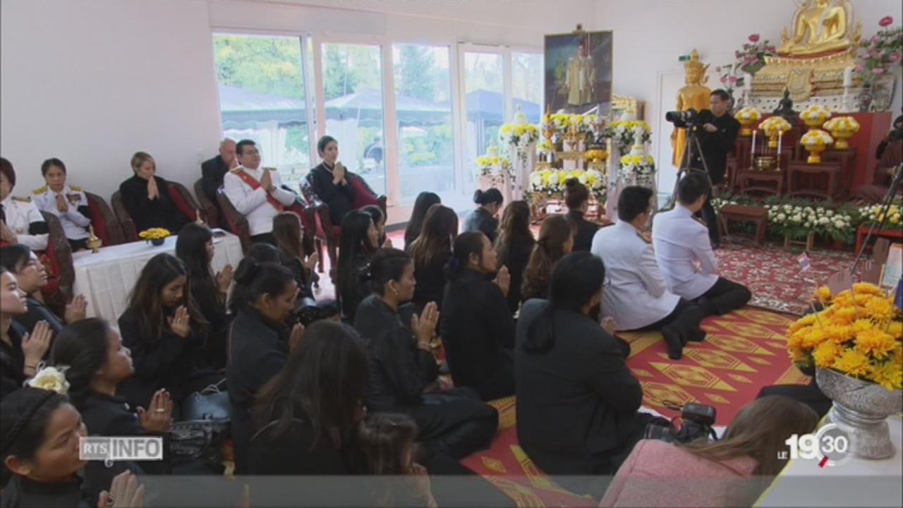 Funérailles de Rama IX: hommages en Suisse
