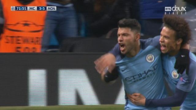 1-8, Manchester City – Monaco (3-3): Agüero égalise de volée sur corner!