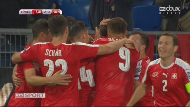 Qualifications, Suisse – Hongrie 2-0: 20e Frei