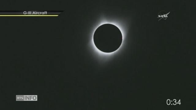 Les images de l'éclipse solaire totale aux Etats-Unis