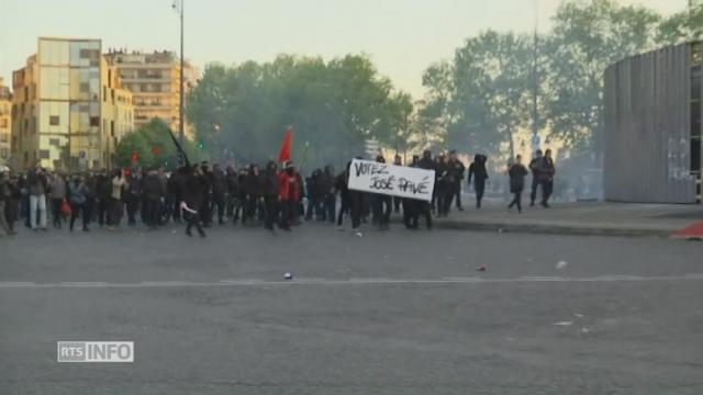 Heurts entre militants d'extrême-gauche et police à Paris