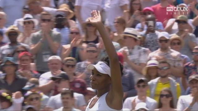 Wimbledon, 1-8: Konjuh (CRO) battue par V. Williams (USA) 3-6 2-6