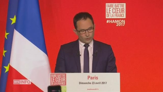 Benoît Hamon appelle à voter pour Emmanuel Macron