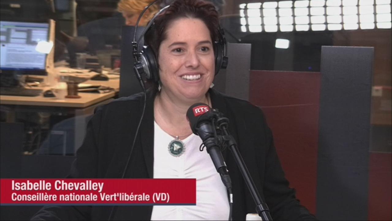 Isabelle Chevalley, conseillère nationale vert'libérale vaudoise (vidéo)