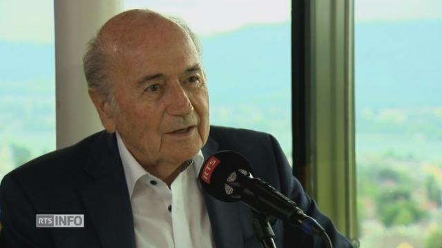 Sepp Blatter: "On triche dans le football"