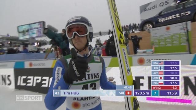 Combiné nordique, saut à ski : Tim Hug (SUI)