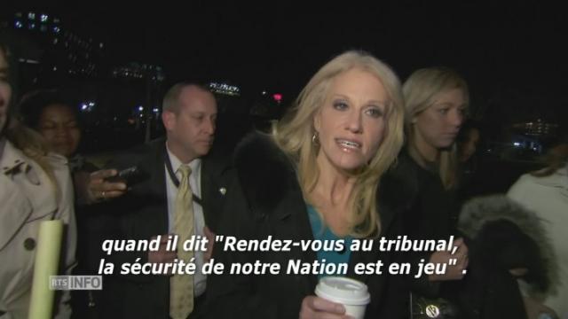 Kellyanne Conway défend le décret de Donald Trump