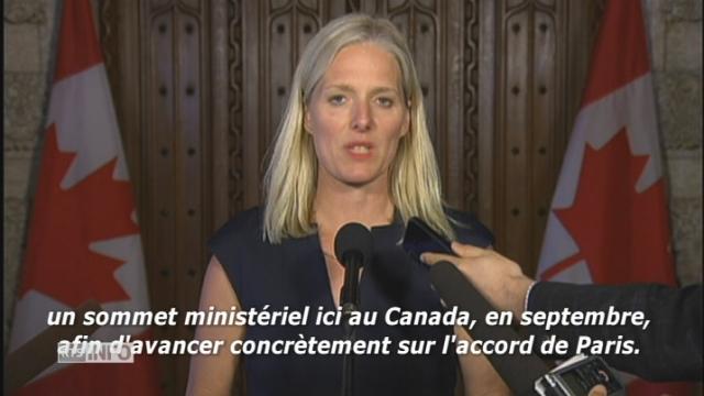 Le Canada annonce une réunion sur le climat