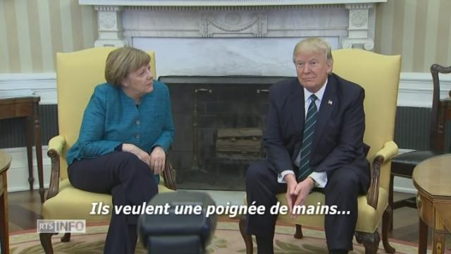 rencontre trump et merkel