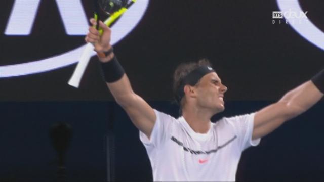 Open d’Australie, 1-8: G.Monfils (FRA) battu par R.Nadal (ESP) 3-6 3-6 6-4 4-6