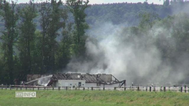 Sept incendies suspects dans la Broye, notamment dans l'institut équestre d'Avenches