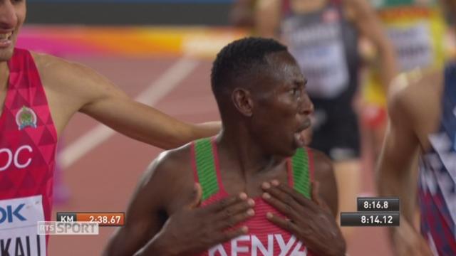 Mondiaux, 3000m: Conseslus Kipruto (KEN) champion du monde!