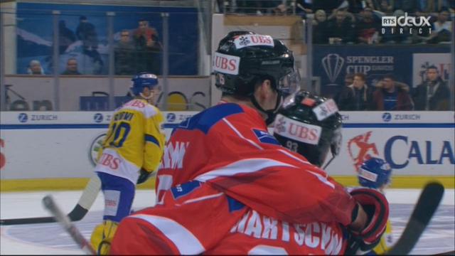 Demi-finale, Team Suisse - HC Davos (8-3): 49e, G. Hofmann