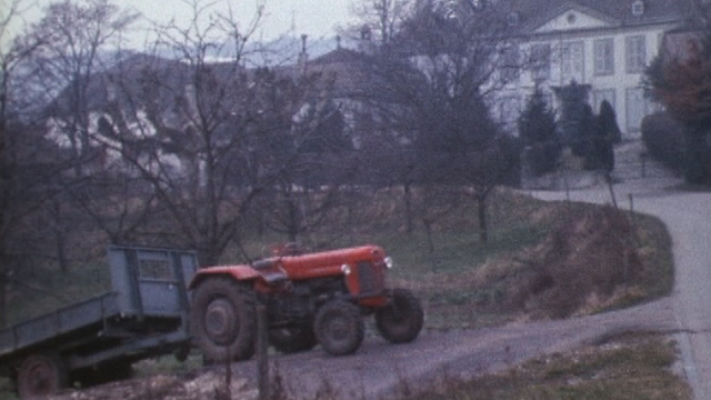 Le village vaudois de Coinsins en 1969. [RTS]