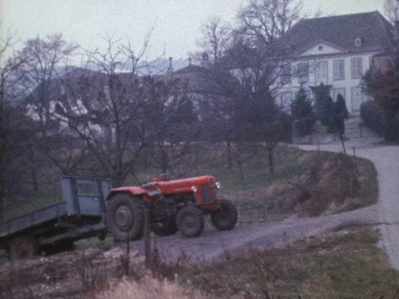 Le village vaudois de Coinsins en 1969. [RTS]