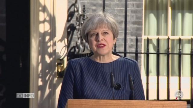 GB: Theresa May appelle à la tenue d'élections générales anticipées le 8 juin prochain