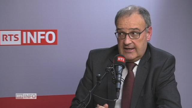 Guy Parmelin: "C'est une mauvaise passe pour l'UDC"