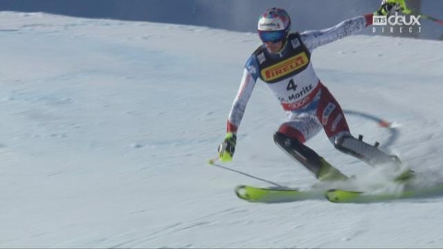 Mondiaux de St-Moritz, slalom, 2e manche: Daniel Yule (SUI)