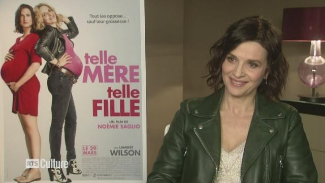 Juliette Binoche parle de son rôle dans « Telle mère, telle fille » de Noémie Saglio