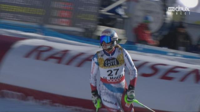 Mondiaux de St-Moritz, slalom, 1e manche: Denise Feierabend (SUI)